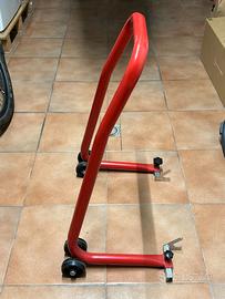 Cavalletto Alza Moto Posteriore-Rosso, Motomoclos