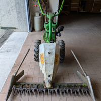 Motocoltivatore Grillo con barra falciante