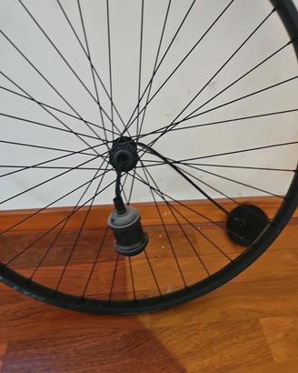 lampadario raggera bici nero opaco
