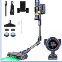 vicsonic wireless vacuum cleaner, 550w 45kpa power