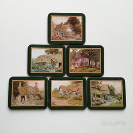 Jason set 6 sottobicchieri vintage 