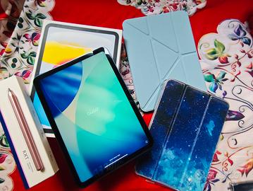 iPad 10ª Gen 64GB+ Stilo Cinese+2 cover +Pellicola