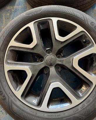 Set 4 cerchi in lega ORIGINALI Jeep Compass