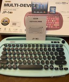 Tastiera wireless Bluetooth multi-dispositivo JP-1