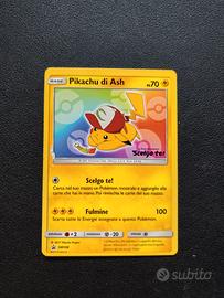 Ash Pikachu SM 108 - Carte Pokemon 