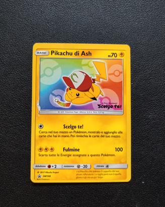 Ash Pikachu SM 108 - Carte Pokemon 