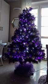 Albero di Natale viola
