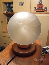 Lampada Vintage Sfera di vetro satinato 