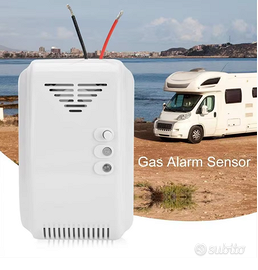 Camper Sensore propano butano 12V rilevatore di Ga