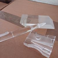 Set da scrivania in cristallo 