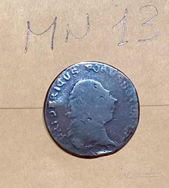 Impero Tedesco Prussia Moneta Mezzo Tallero 1767 B