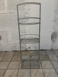 Portaoggetti in acciaio