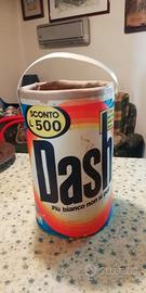 Dash fustino detersivo anni 80 vintage collezione