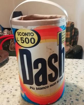 Dash fustino detersivo anni 80 vintage collezione