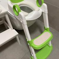 Riduttore wc bimbo con scaletta