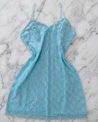 Abito sottoveste in pizzo  taglia L   y2k 