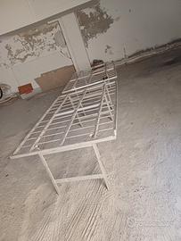 banchi per mercatino  in alluminio