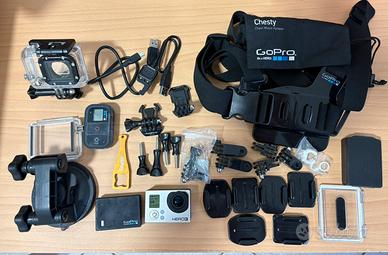 Gopro hero 3 black edition + accessori montaggio