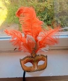maschera veneziana in cartapesta 