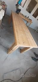 tavolo in legno massello