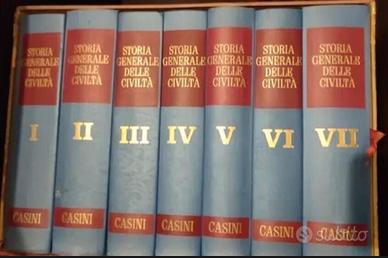 STORIA GENERALE DELLE CIVILTÀ  CASINI FIRENZE