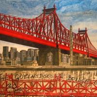 CAPUTO TONINO "Crossing Queensborough Bridge"