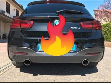 Scarico doppio bmw f20-f21 diesel 116-118-120-125