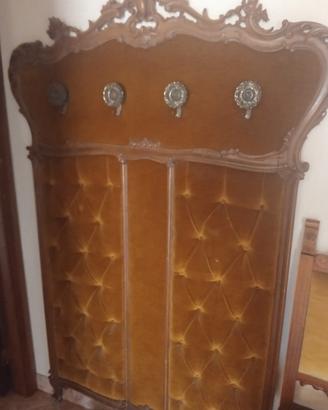 cappottiera velluto