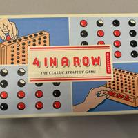 4 in a row gioco in legno