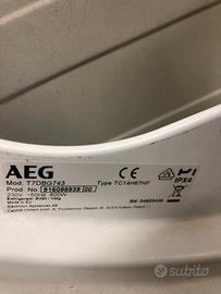 Ricambi asciugatrice aeg