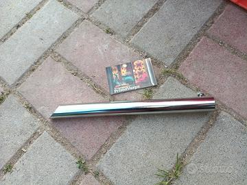 prolunga cromata scarico vespa lambretta accessori
