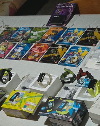 Collezione Digimon Vital Bracelet + Dim Card Japan