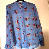 Camicia seta donna multicolore AnimaGemella 44/46