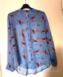 Camicia seta donna multicolore AnimaGemella 44/46