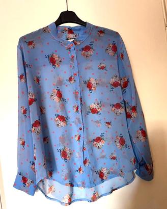 Camicia seta donna multicolore AnimaGemella 44/46