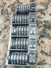  numeratori x tipografia