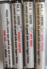 N. 4 audio cassette stereo " Le canzoni più belle
