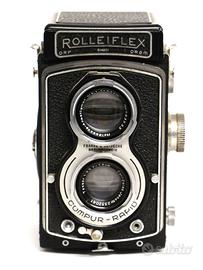 ROLLEIFLEX BIOTTICA 6x6 CON TESSAR 75 f3,5