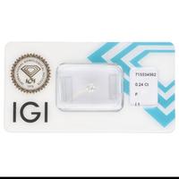  Diamante naturale 0,24 ct – certificato IGI