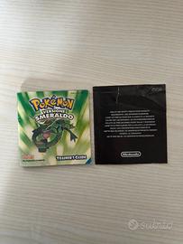 LIbretto pokémon smeraldo + libretto nintendo