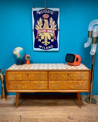 CREDENZA SIDEBOARD DESIGN SCANDINAVO CASSETTIERA