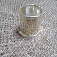 Vasetto porta stuzzicadenti  argento 925