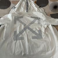 Felpa bianca OFF-WHITE