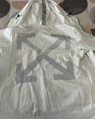 Felpa bianca OFF-WHITE
