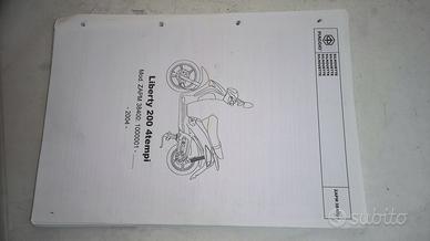 CATALOGO PARTI DI RICAMBIO LIBERTY PIAGGIO 618193