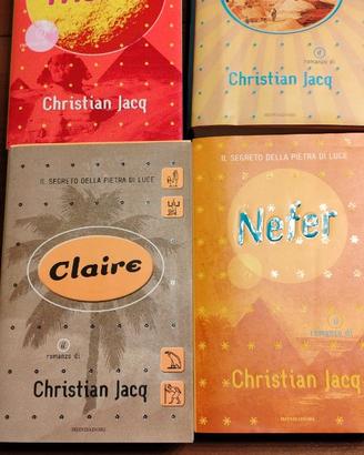 Libri"I segreti della pietra di luce" C. Jacq