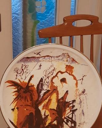 Piatto decorativo Salvador Dalì - da collezione