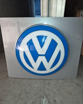 Insegna  volkswagen vw cartello tabella sign