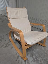 Sedia a dondolo Ikea