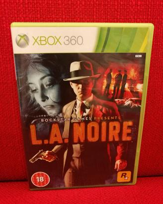 L.A.  NOIRE - ROCKSTAR GAMES PRESENT - XBOX 360